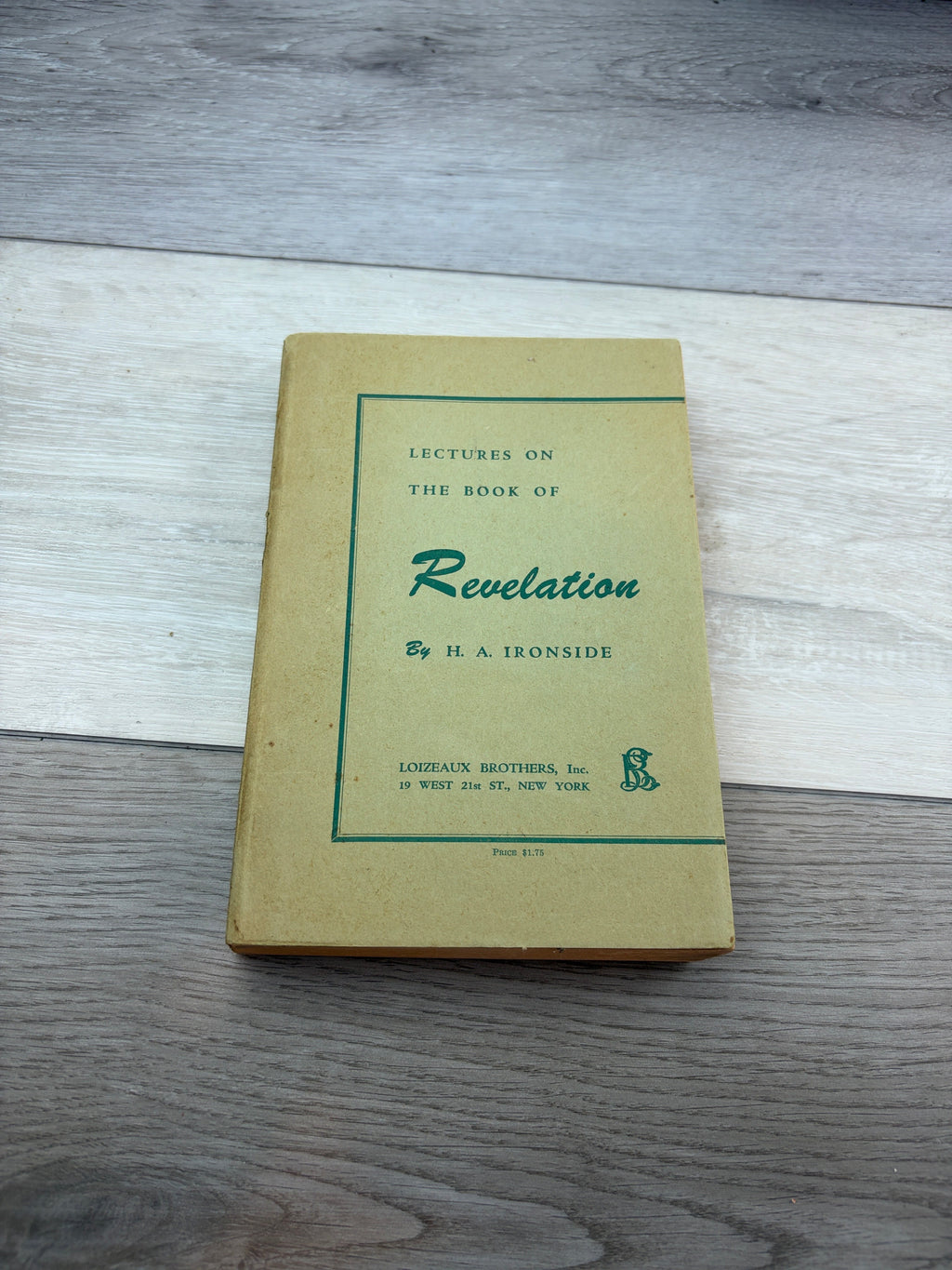 Lectures on the Book of Revelation