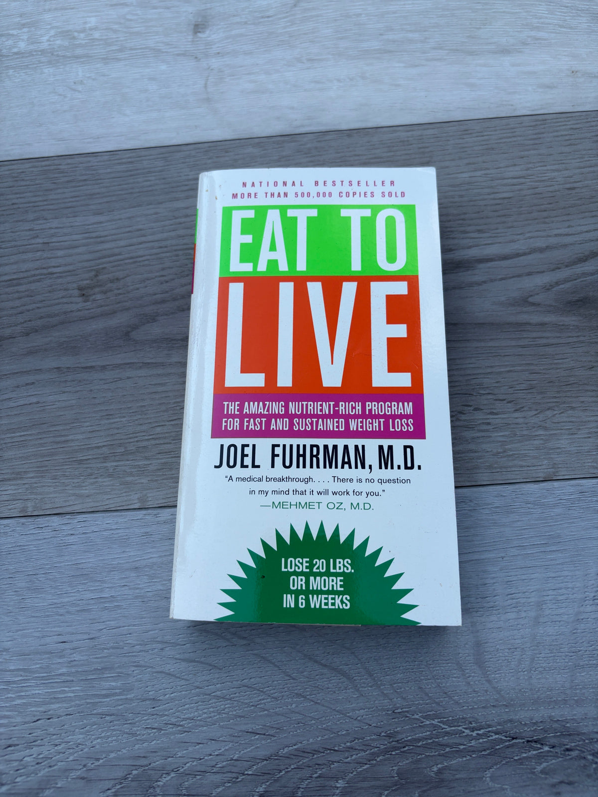 Eat to Live: The Amazing Nutrient-Rich Program for Fast and Sustained Weight Loss