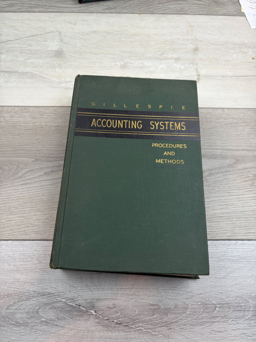 Accounting Systems: Procedures and Methods