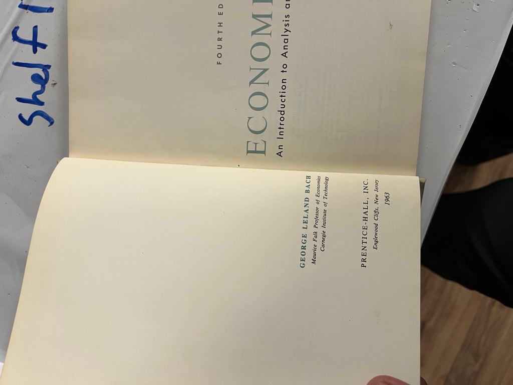 Author page of Economics: An Introduction to Analysis and Policy