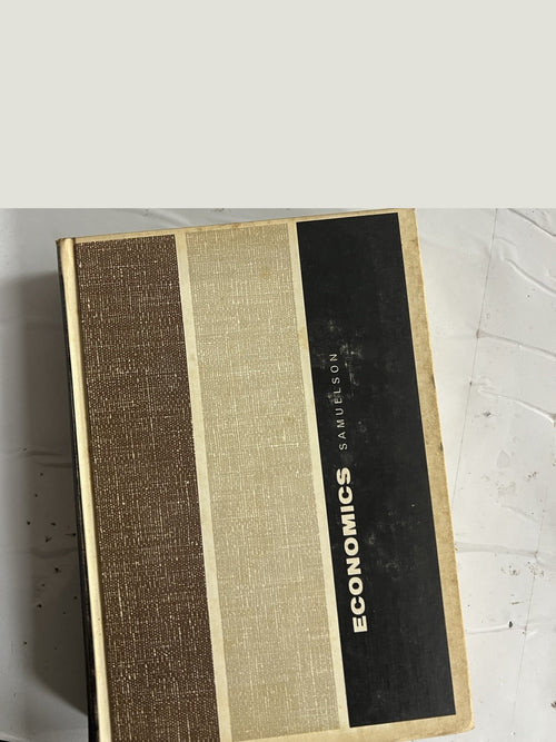 Clean rotated cover of Economics by Paul A. Samuelson