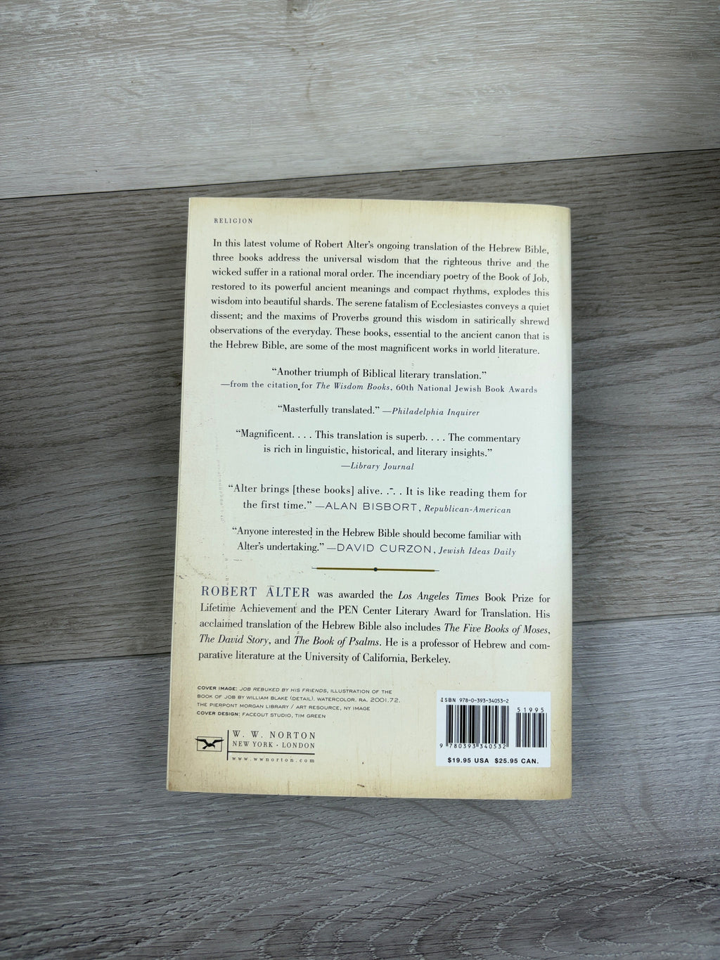 The Wisdom Books: Job, Proverbs, and Ecclesiastes: A Translation with Commentary