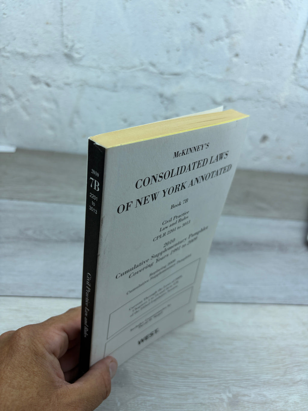 McKinney's Consolidated Laws of New York Annotated, Book 7B