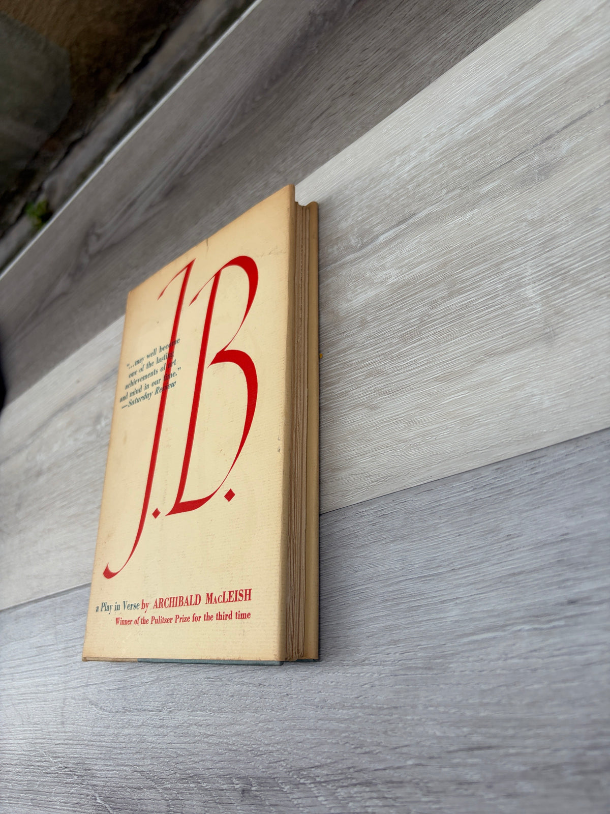 J.B.: A Play in Verse