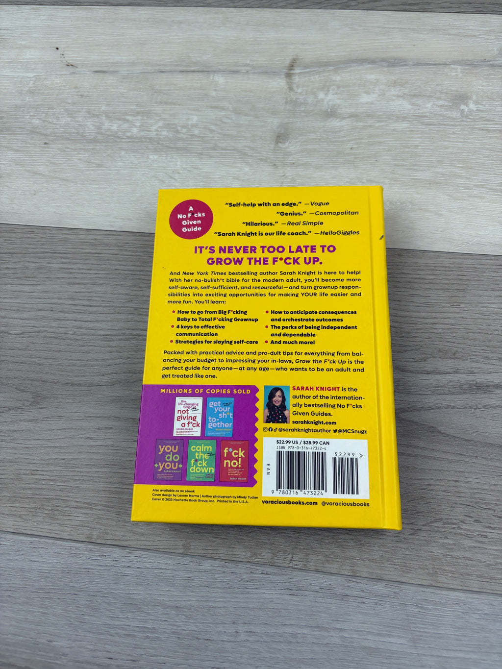 The F*cking Magic of Not Giving a F*ck Journal: How to Be an Adult and Get Treated Like One