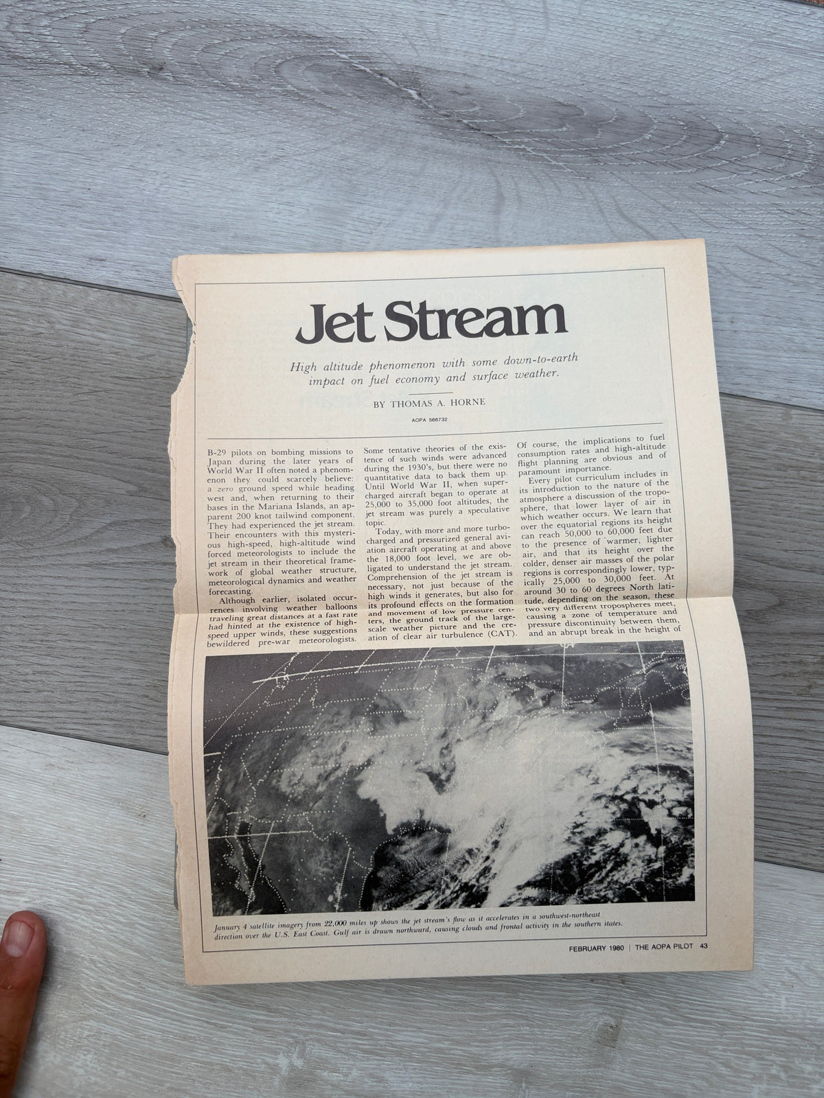 Flying the Weather Map, w/ clipping