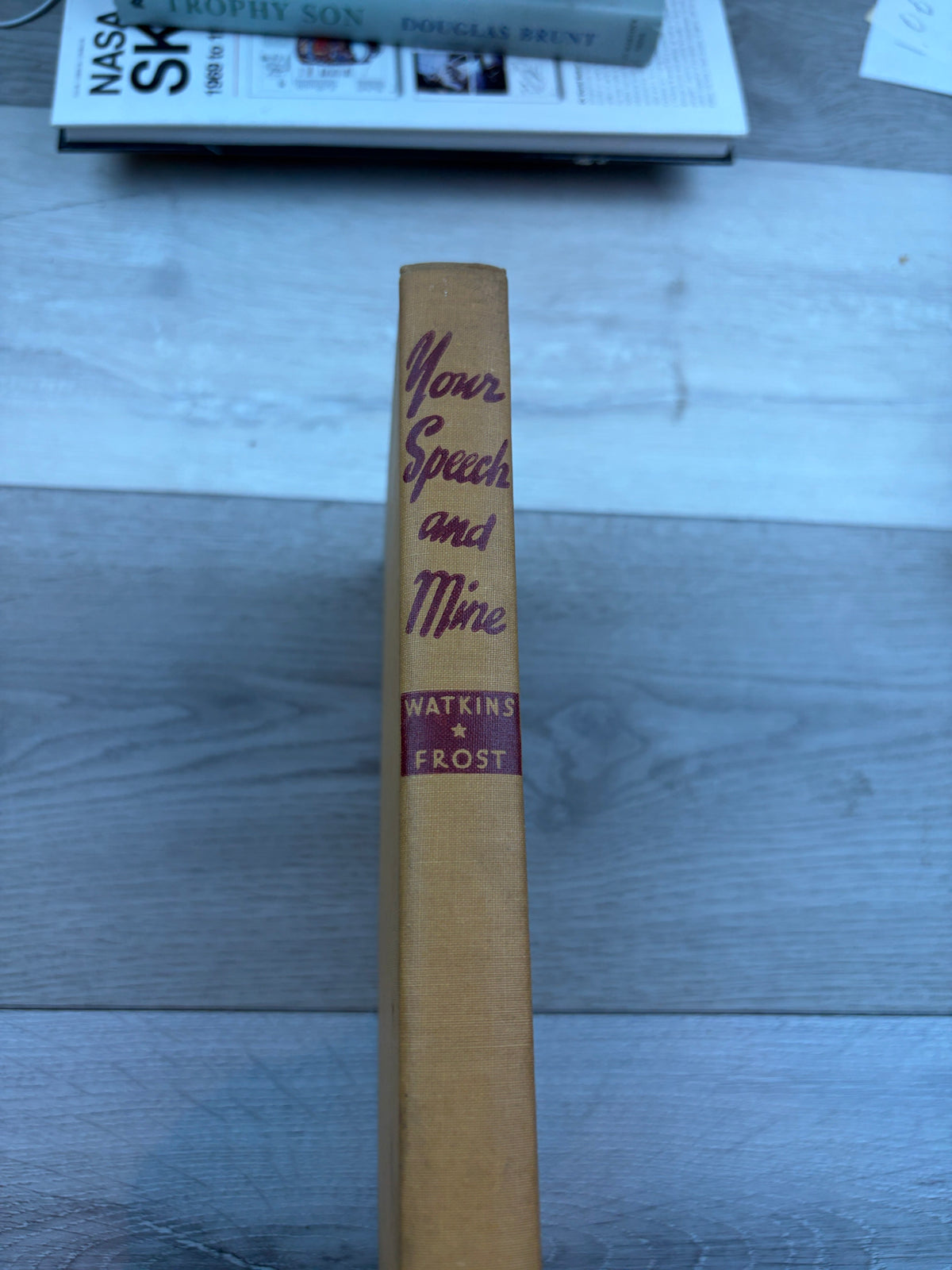 Your Speech and Mine