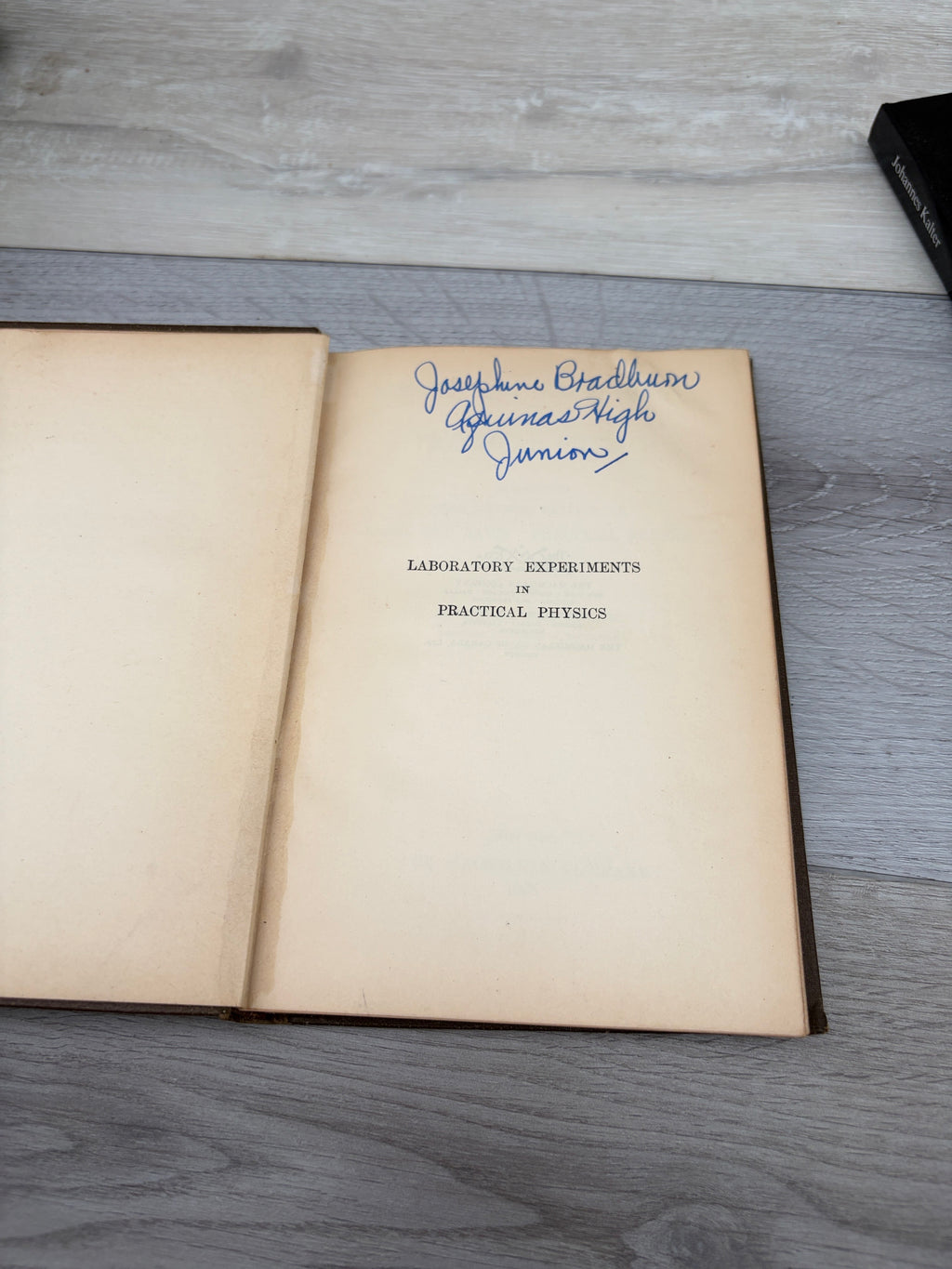 Laboratory Experiments in Practical Physics