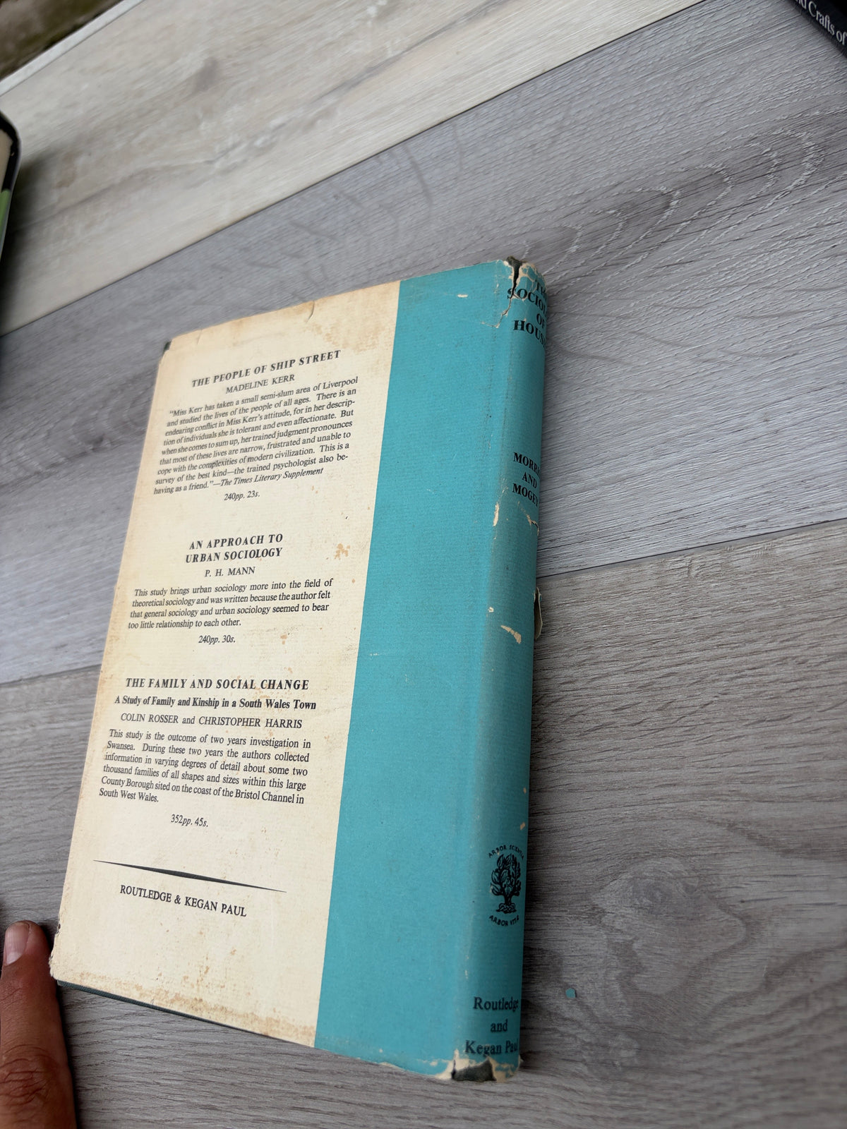 The Sociology of Housing: Studies at Berinsfield