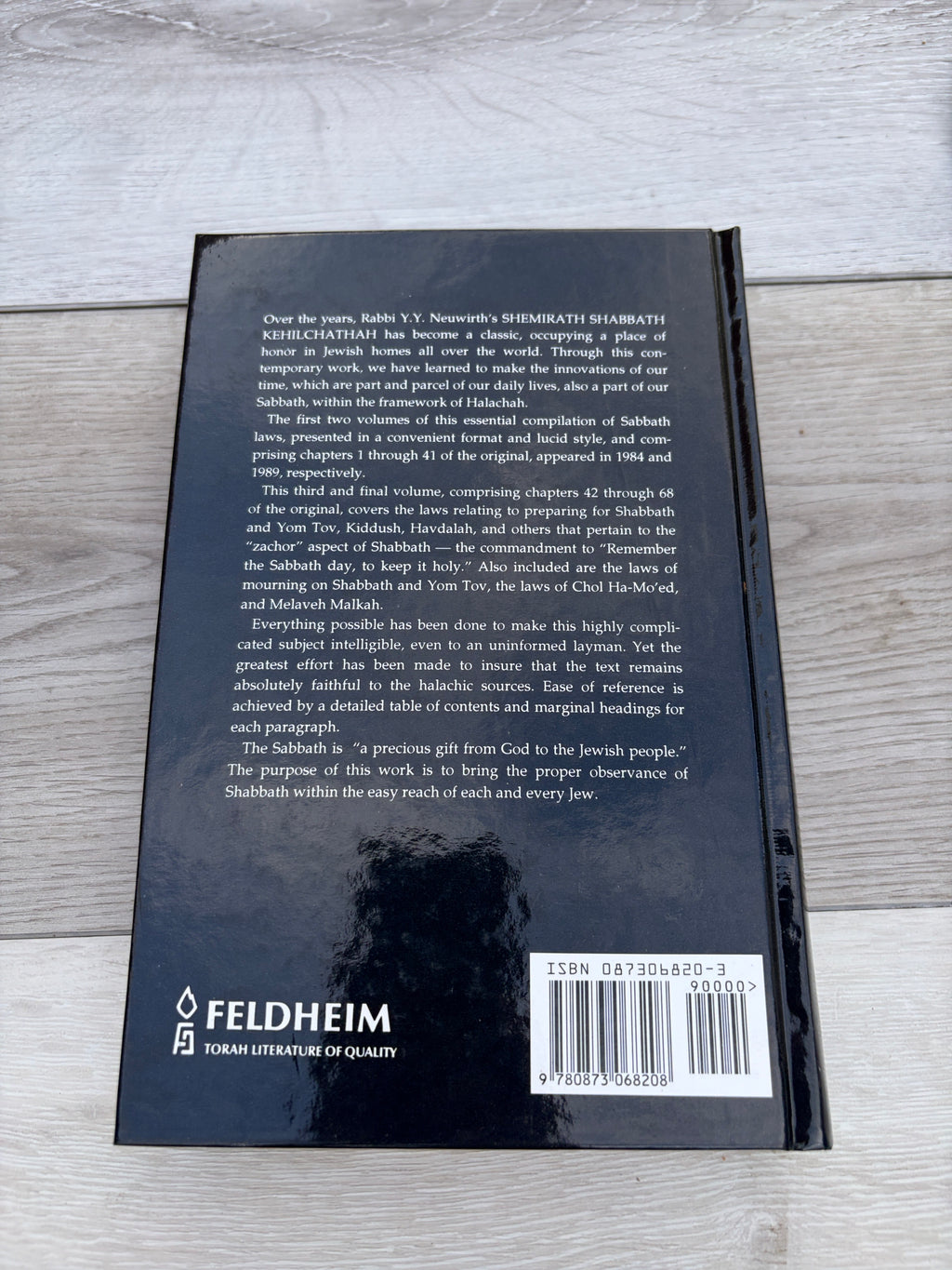 Shemirath Shabbath: A Guide to the Practical Observance of the Sabbath (The English edition of Shemirath Shabbath Kehilchathah), Vol. 2, Chapters 42–68