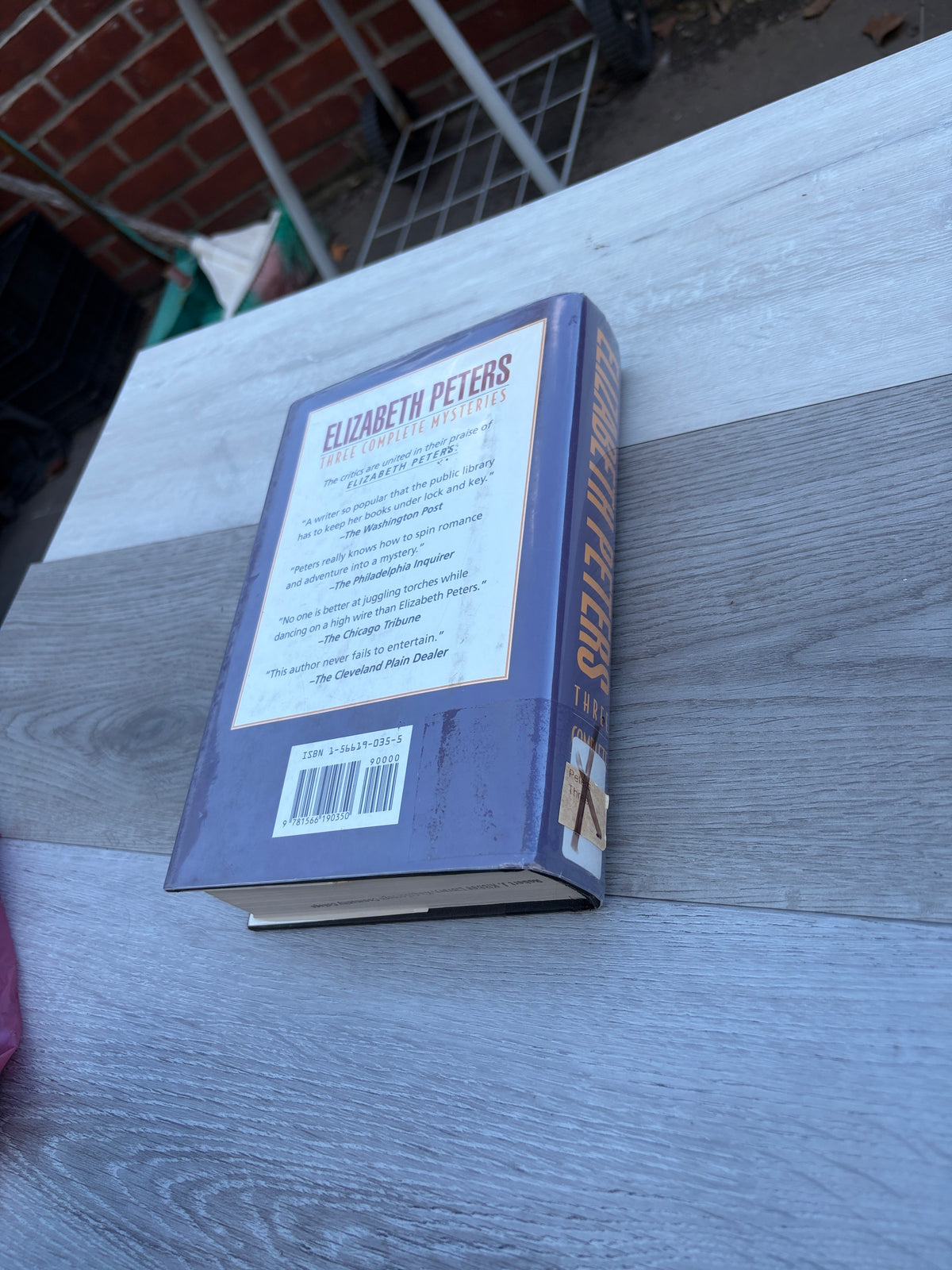 Three Complete Amelia Peabody Mysteries