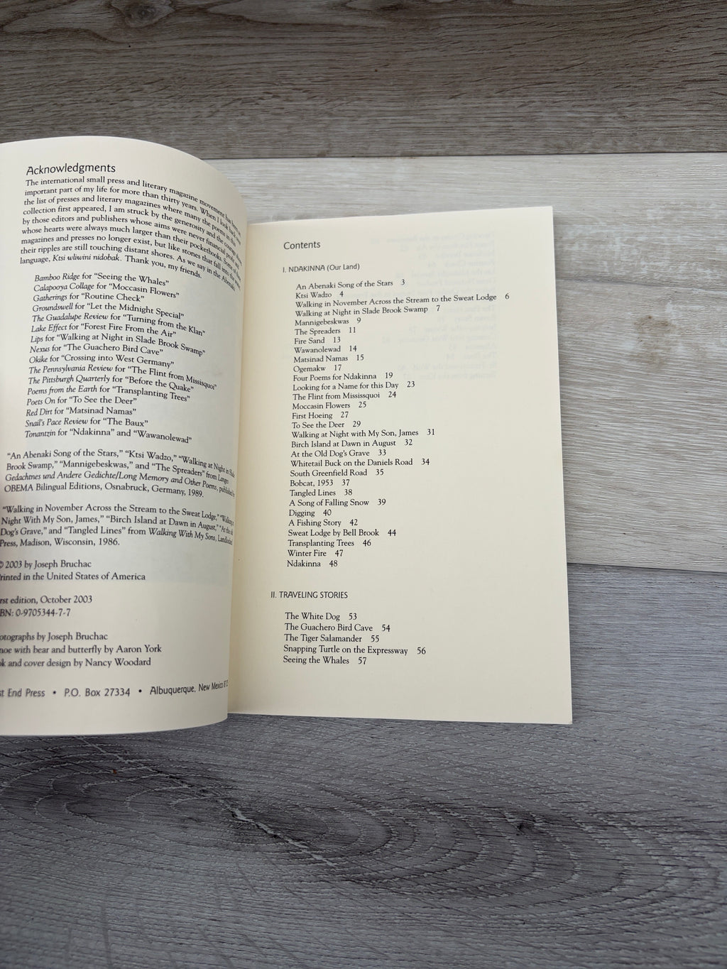 Ndakinna (Our Land): New and Selected Poems