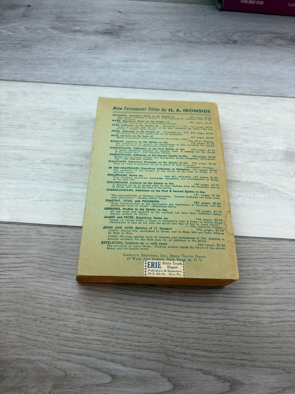 Lectures on the Book of Revelation