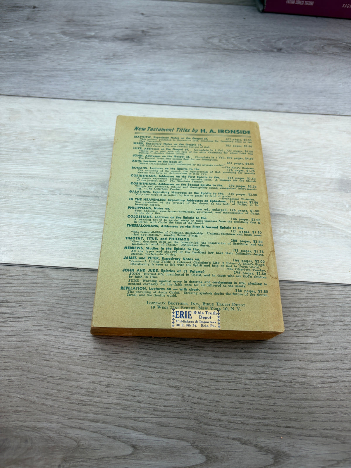Lectures on the Book of Revelation