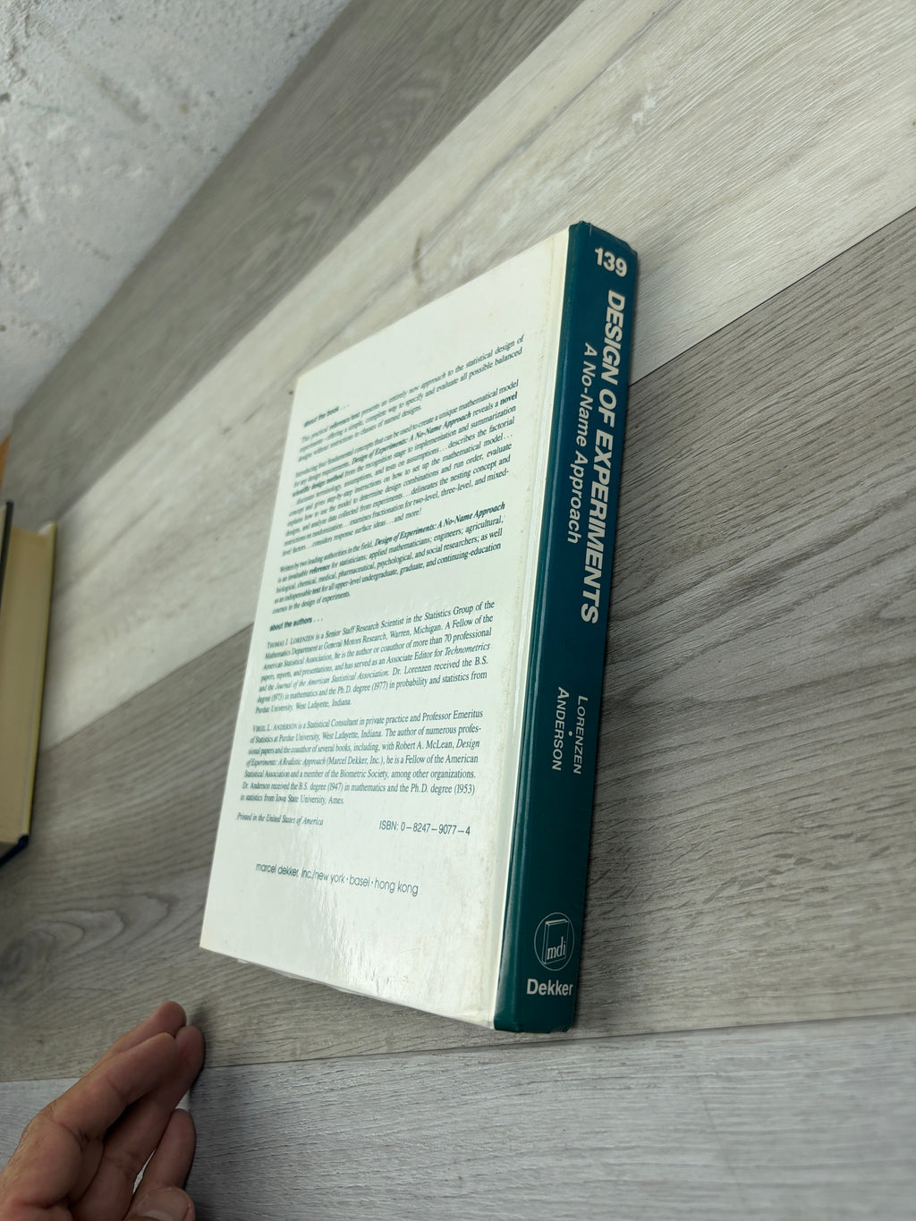 Design of Experiments: A Realistic Approach