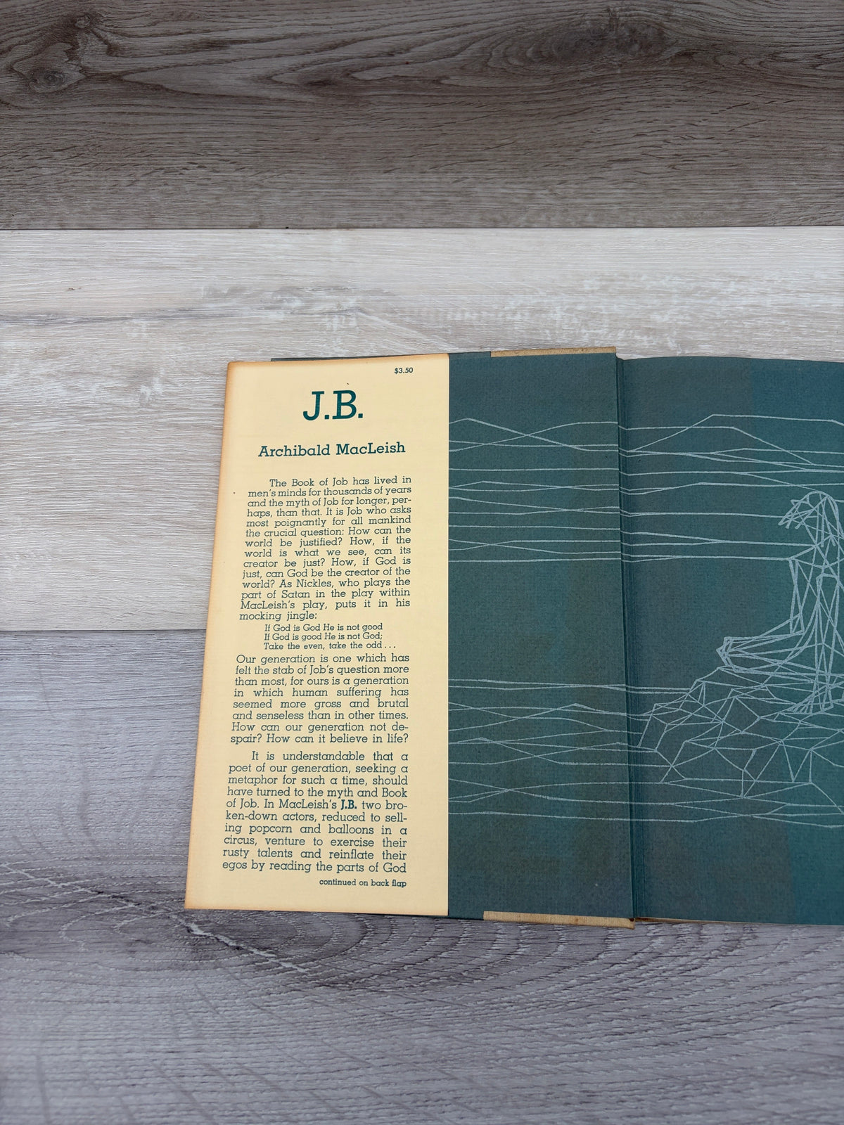 J.B.: A Play in Verse