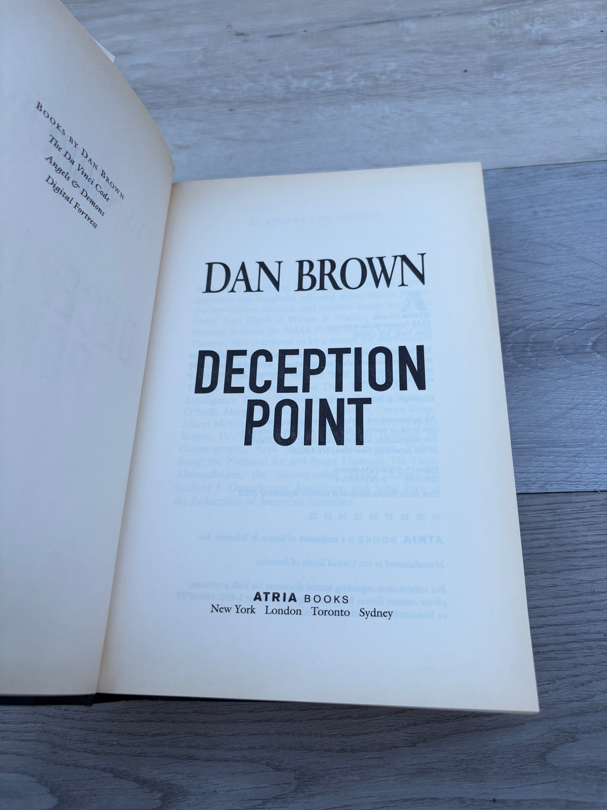 Deception Point