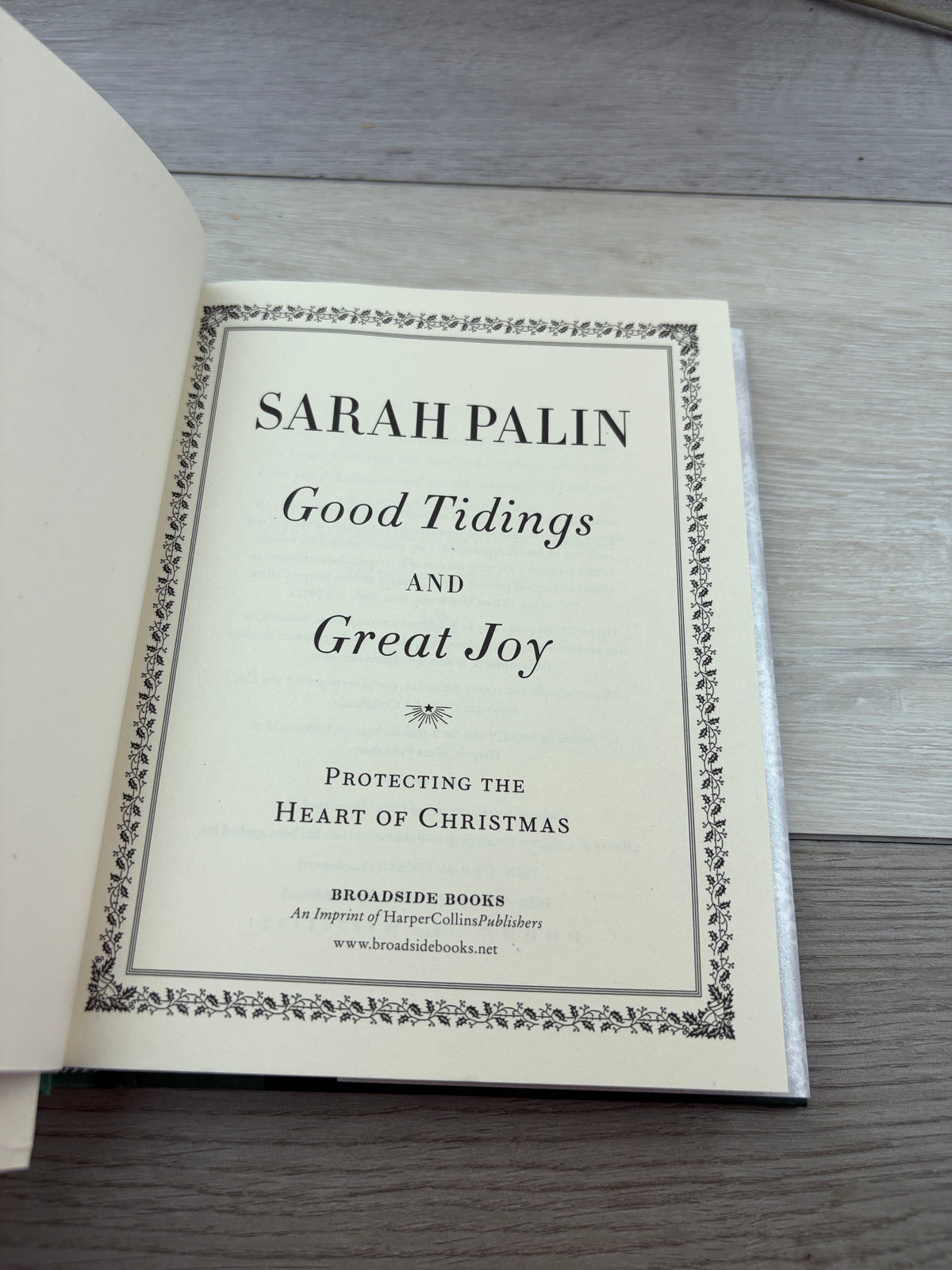 Good Tidings and Great Joy