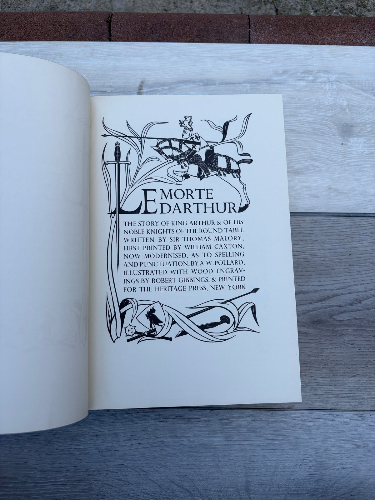 The Story of King Arthur & of His Noble Knights of the Round Table