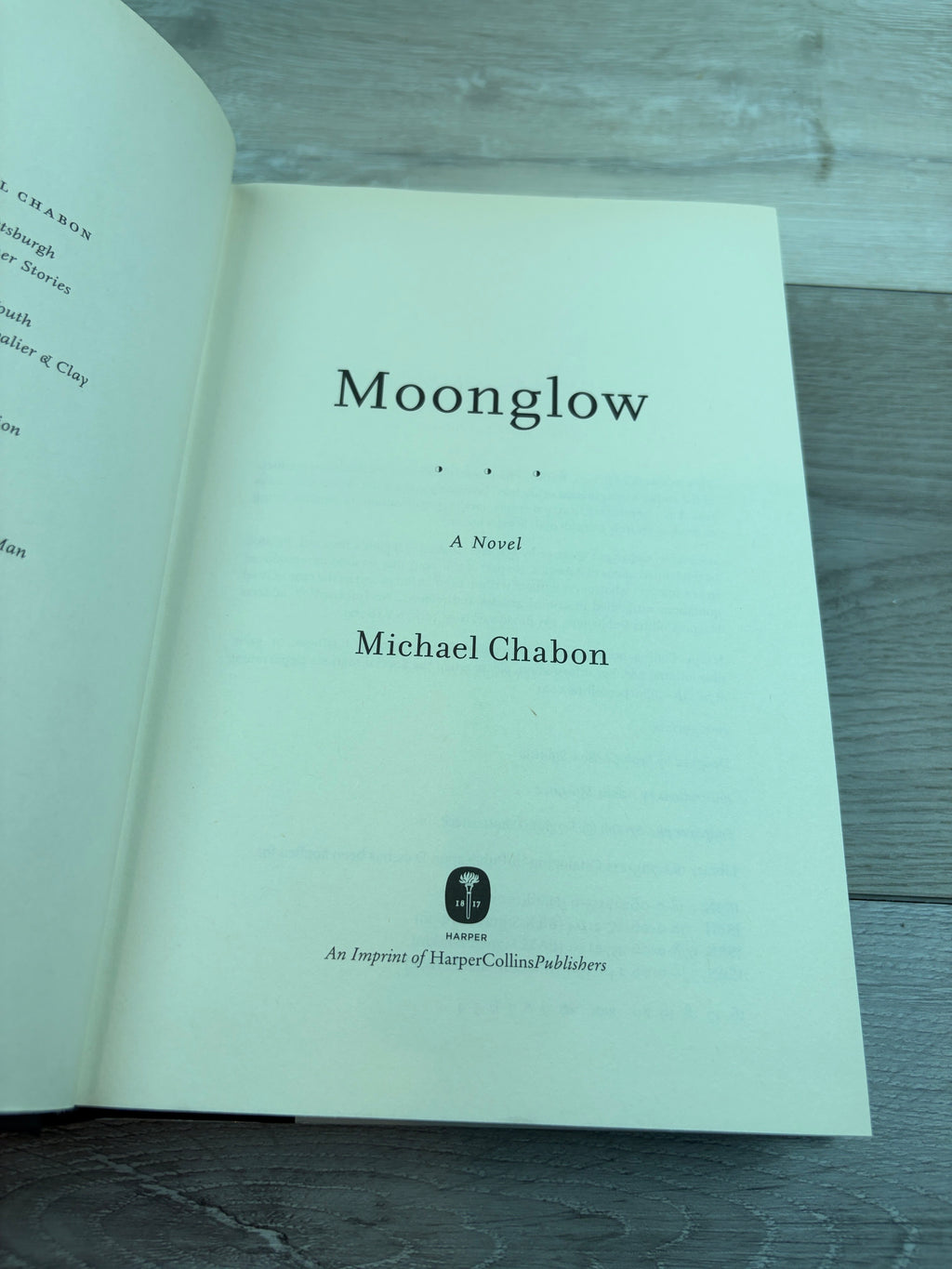 Moonglow: A Novel