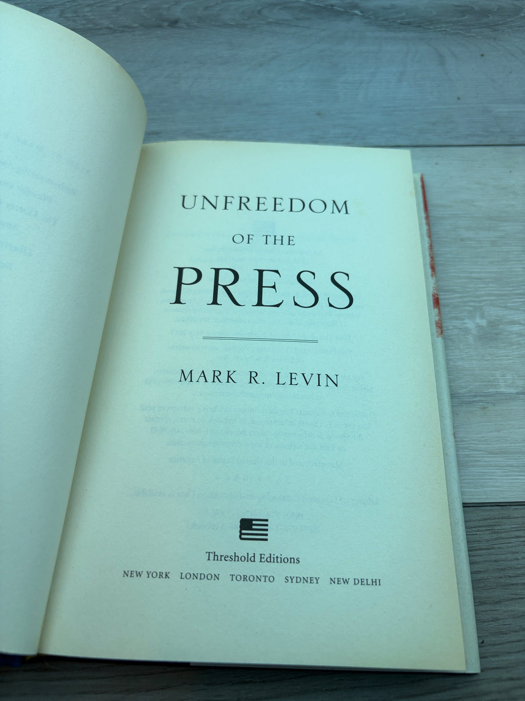 Unfreedom of the Press
