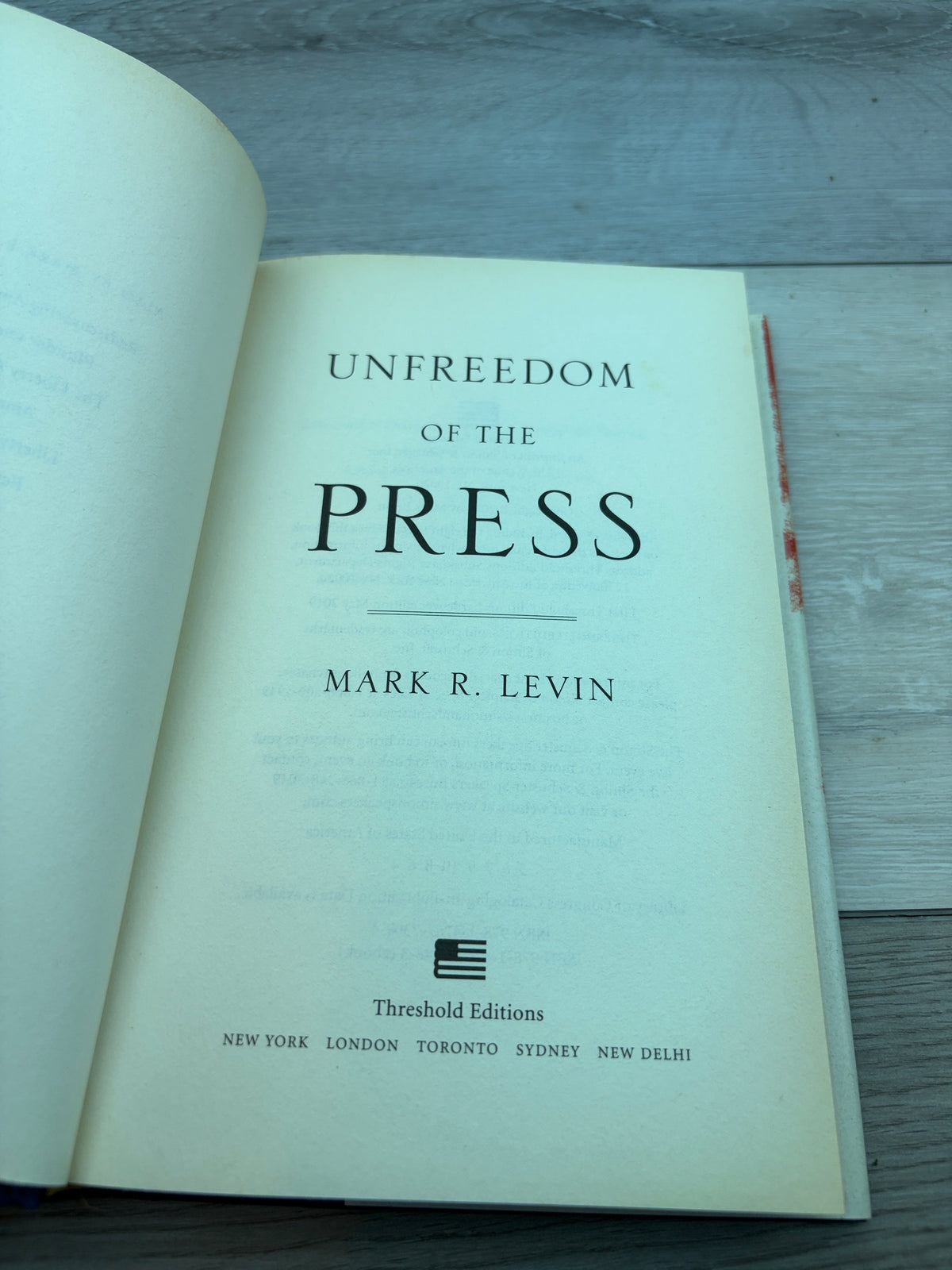 Unfreedom of the Press