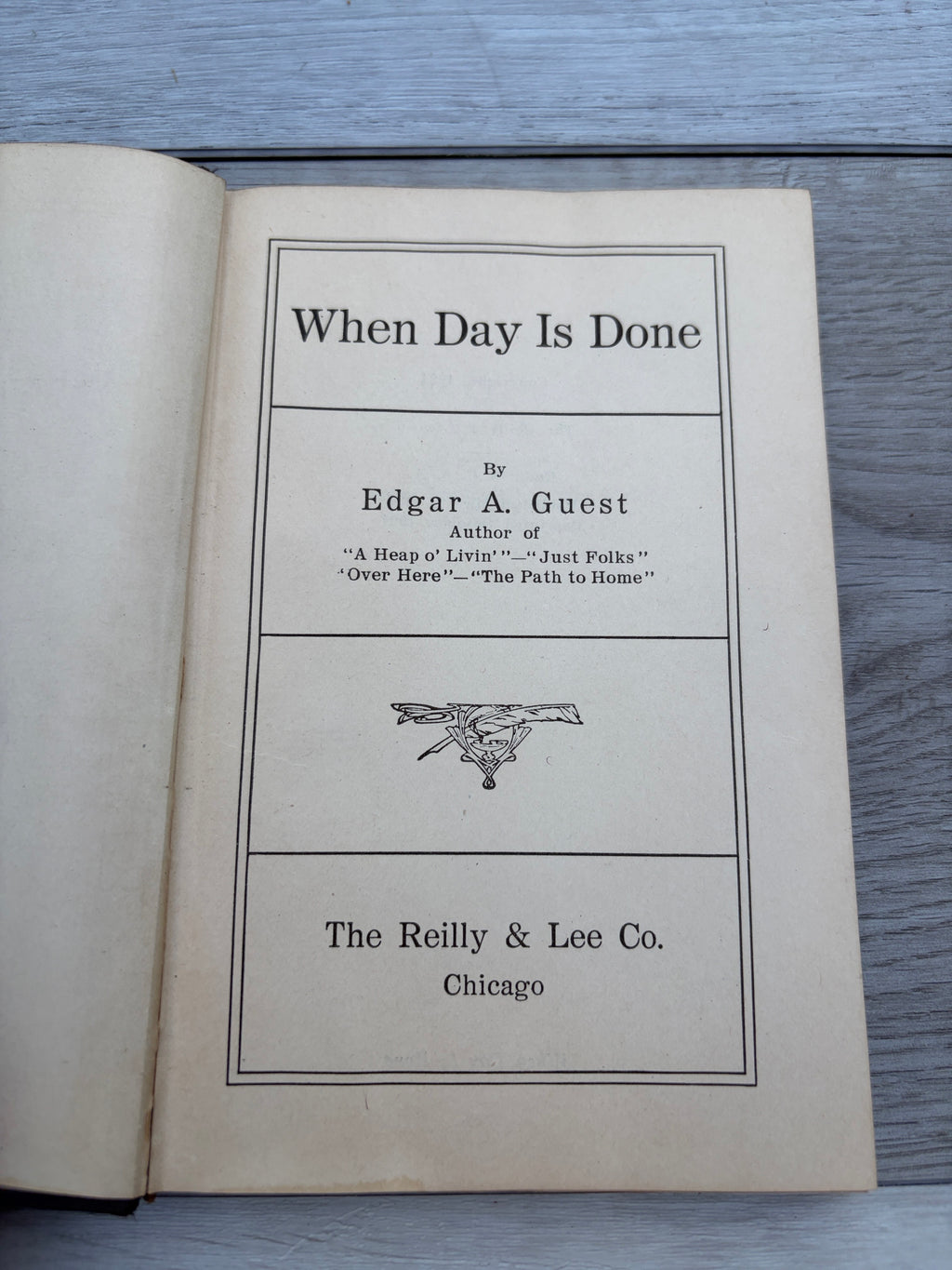 When Day Is Done