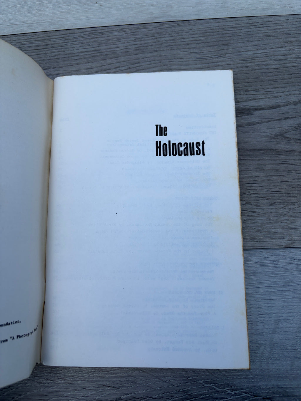 The Holocaust