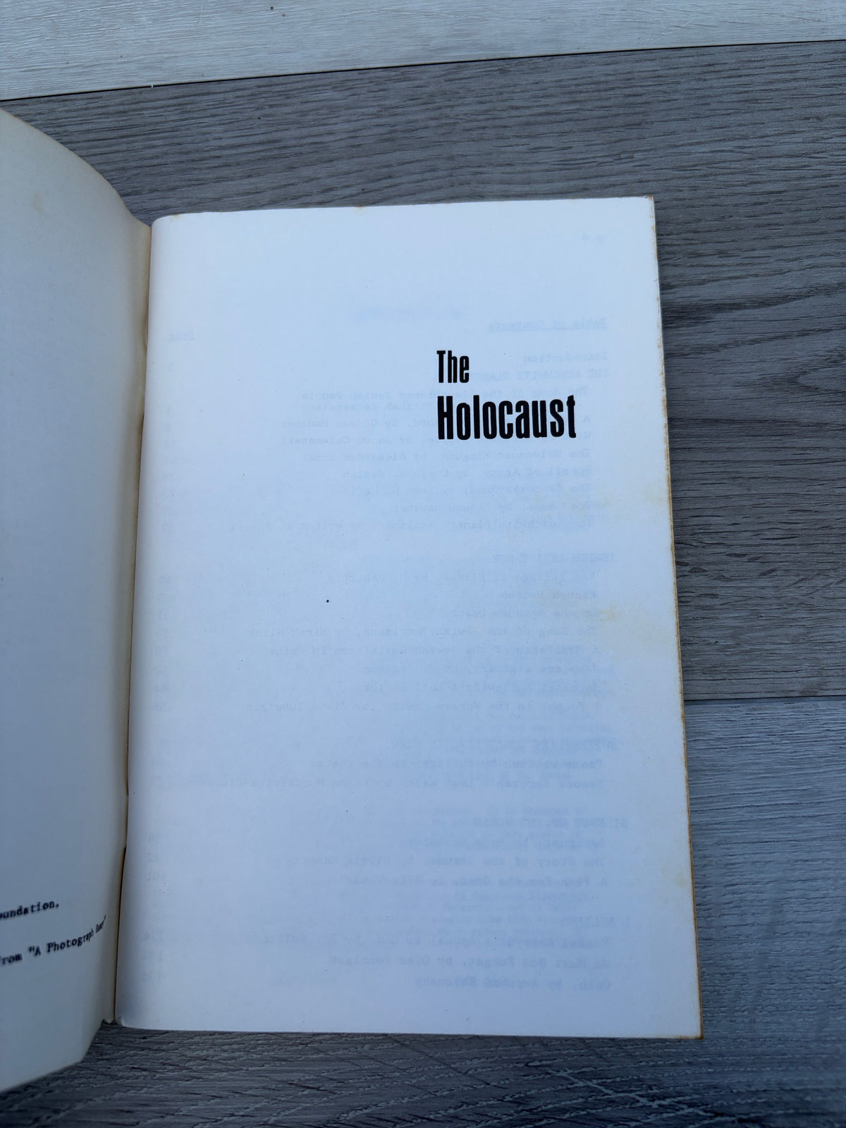 The Holocaust