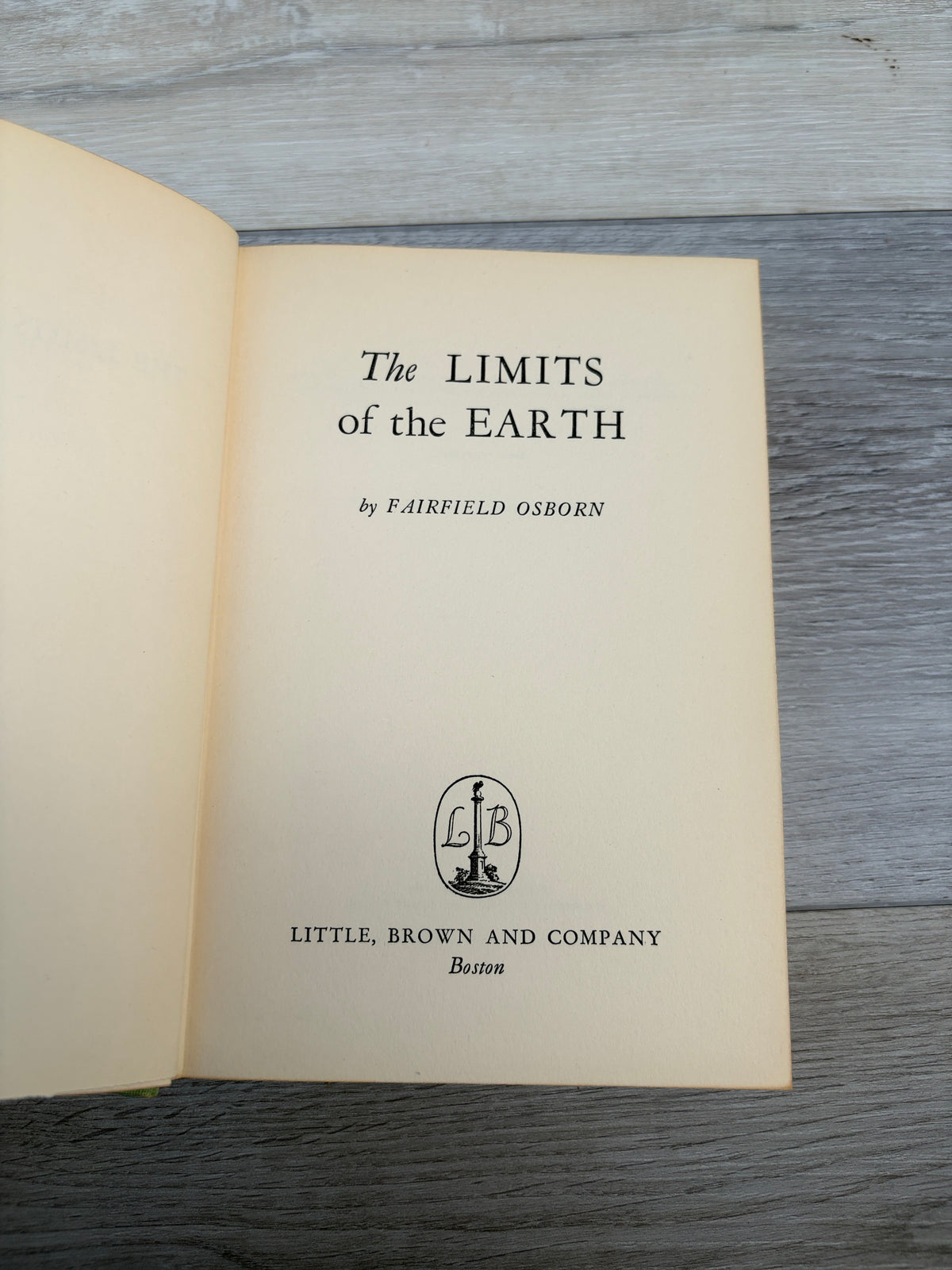 The Limits of the Earth