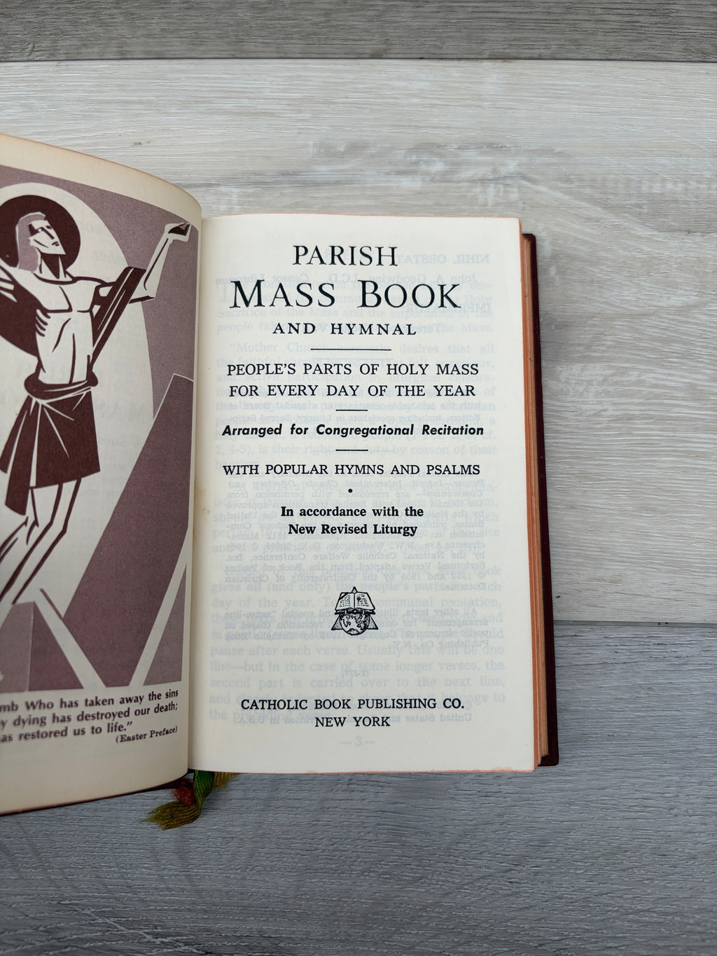 Parish Mass Book and Hymnal: People's Parts of Holy Mass for Every Day of the Year