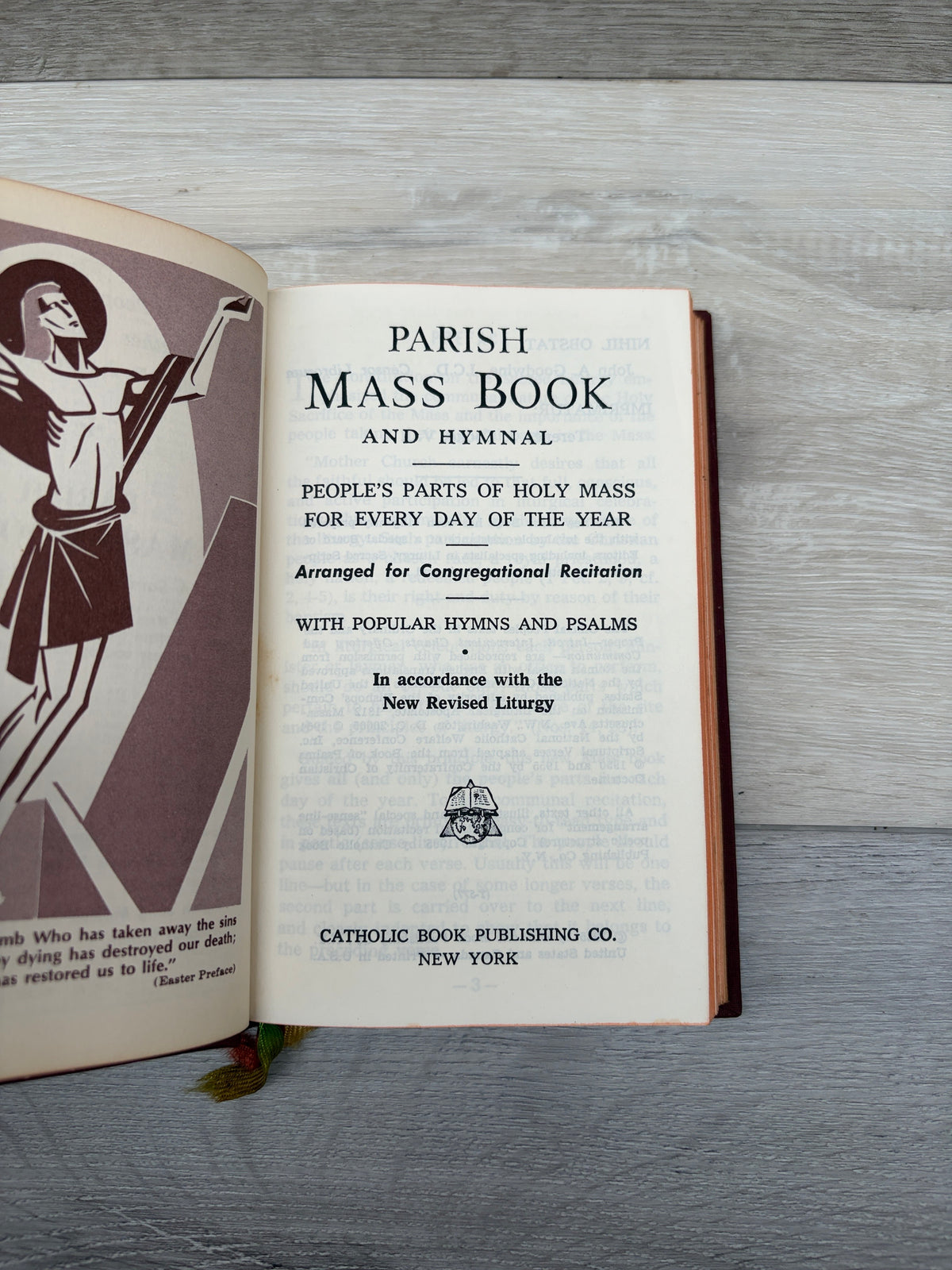 Parish Mass Book and Hymnal: People's Parts of Holy Mass for Every Day of the Year