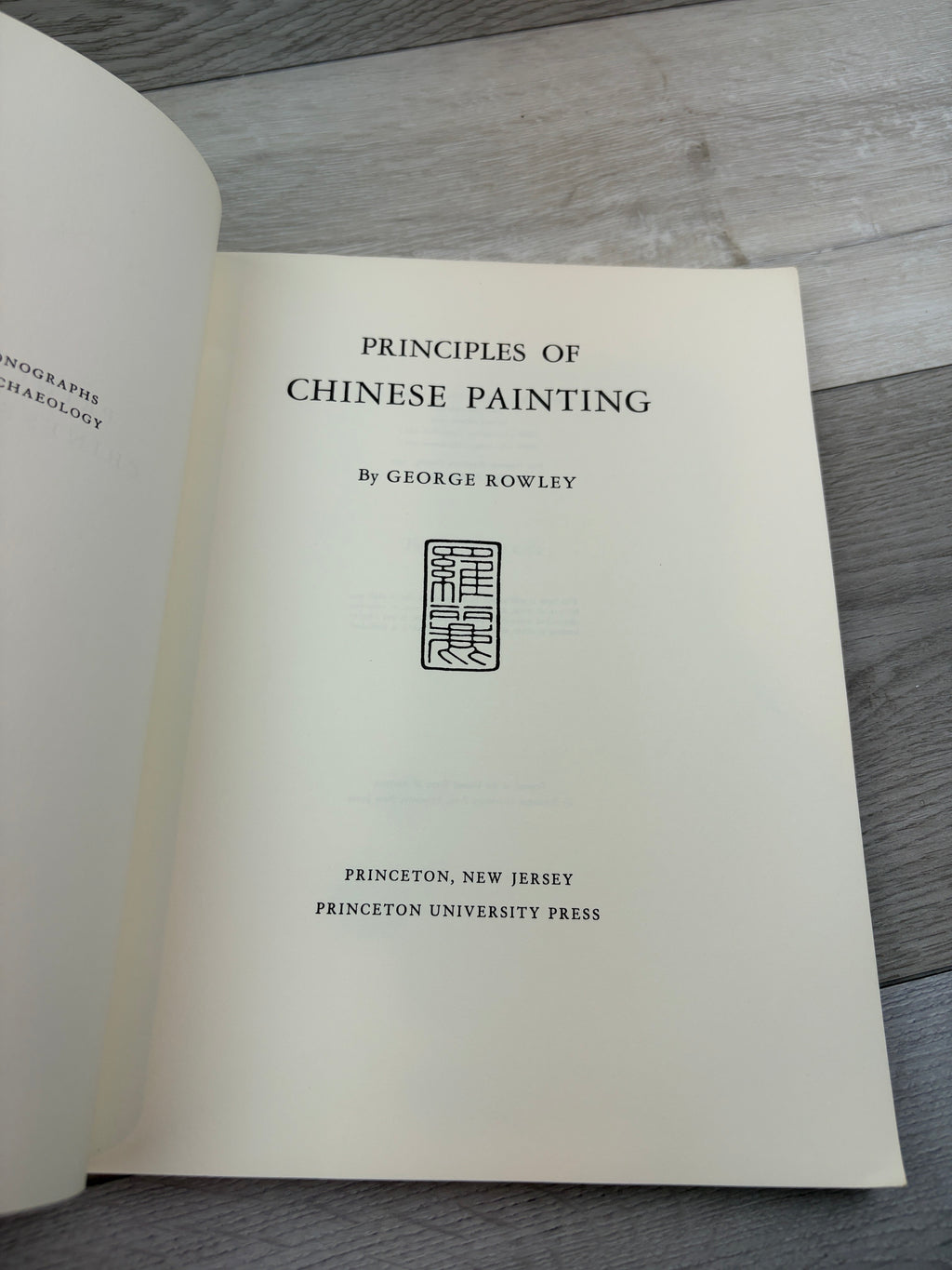 Principles of Chinese Painting