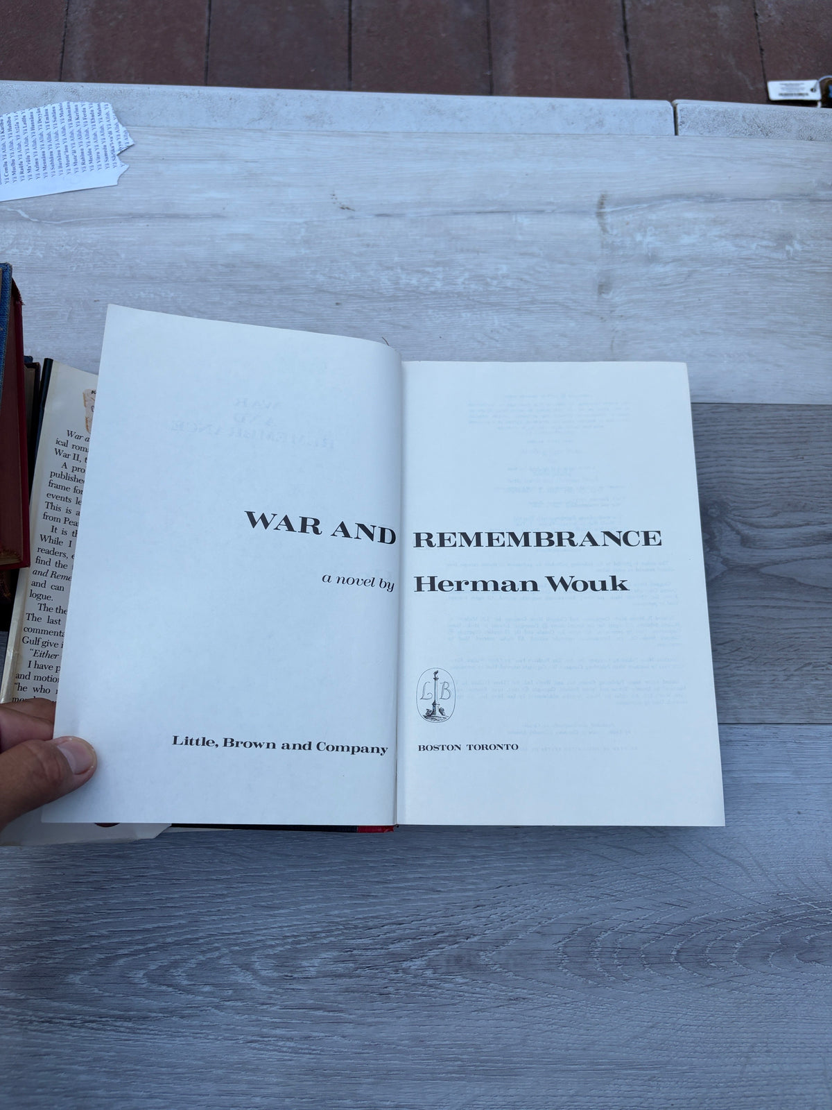 War and Remembrance