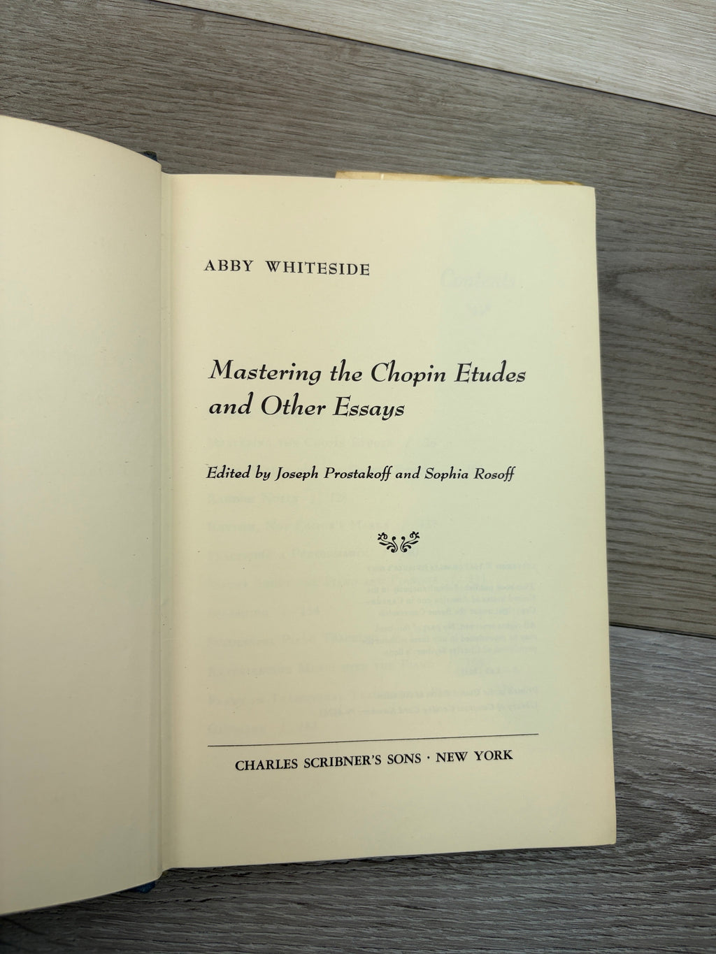 Mastering the Chopin Etudes and Other Essays