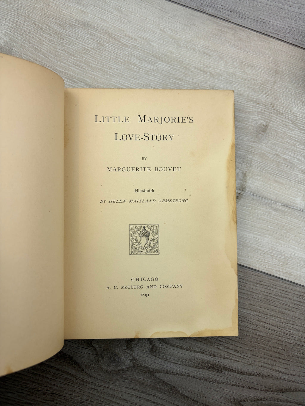 Little Marjorie's Love-Story
