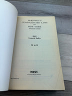 McKinney's Consolidated Laws of New York Annotated 2011