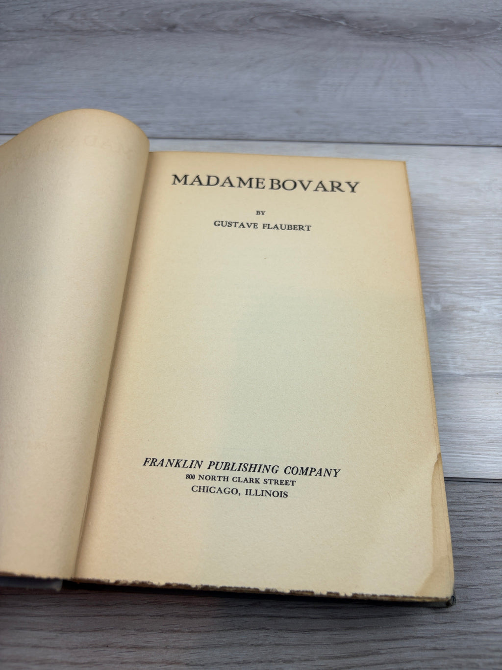 Madame Bovary
