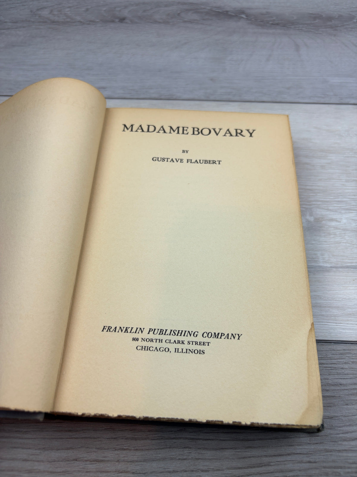 Madame Bovary
