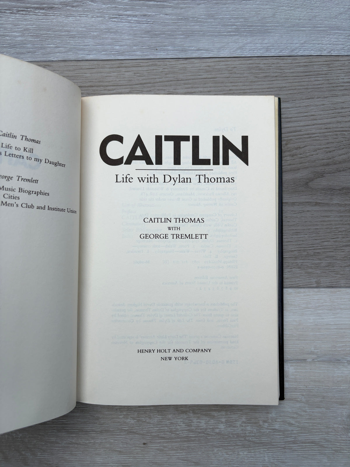 Caitlin: Life with Dylan Thomas