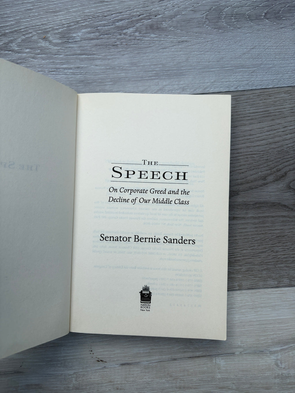 The Speech: On Corporate Greed and the Decline of Our Middle Class