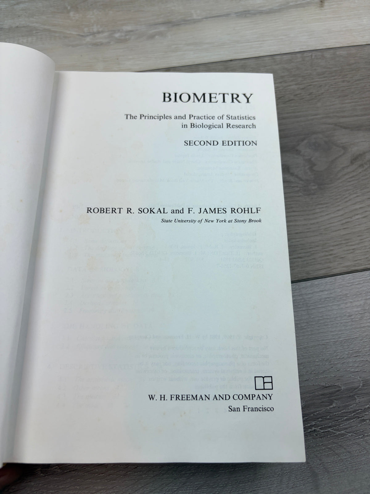 Biometry: The Principles and Practice of Statistics in Biological Research