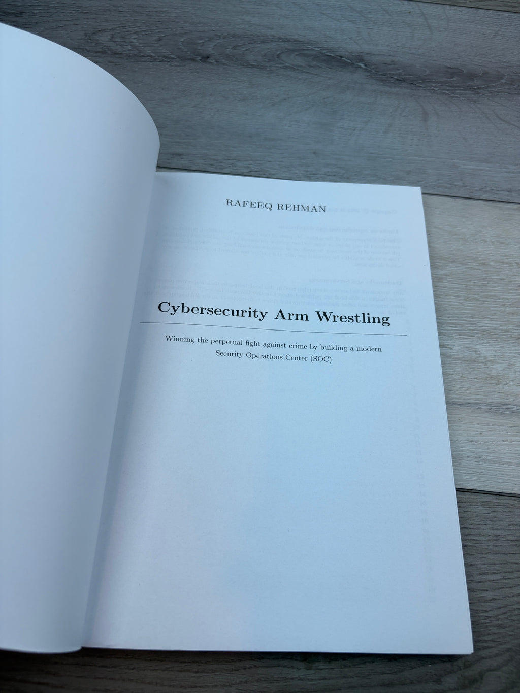 Cybersecurity Arm Wrestling