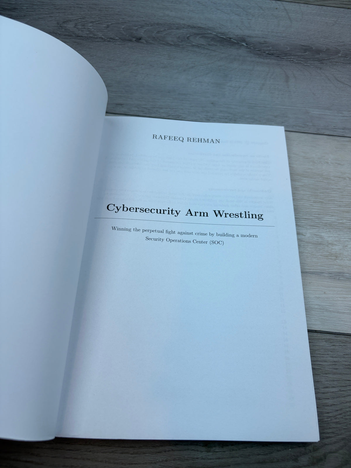 Cybersecurity Arm Wrestling