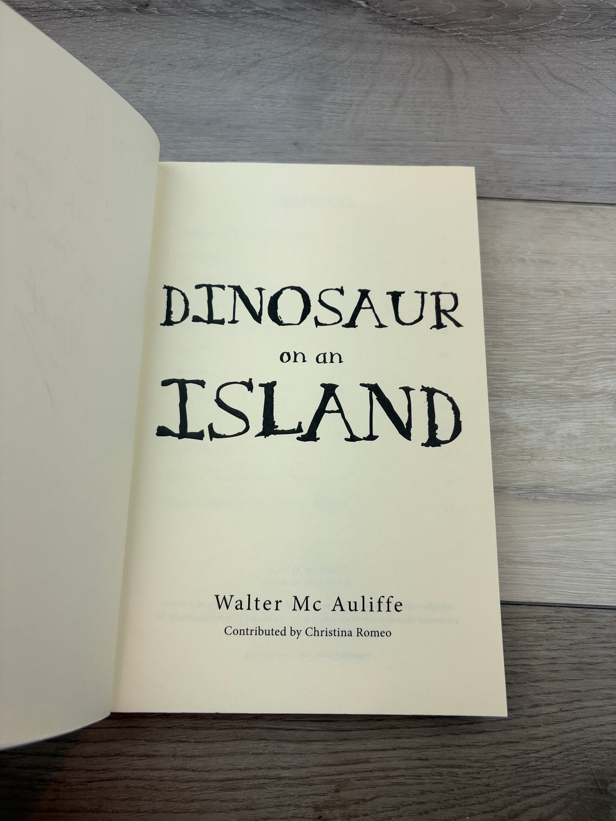 Dinosaur on an Island