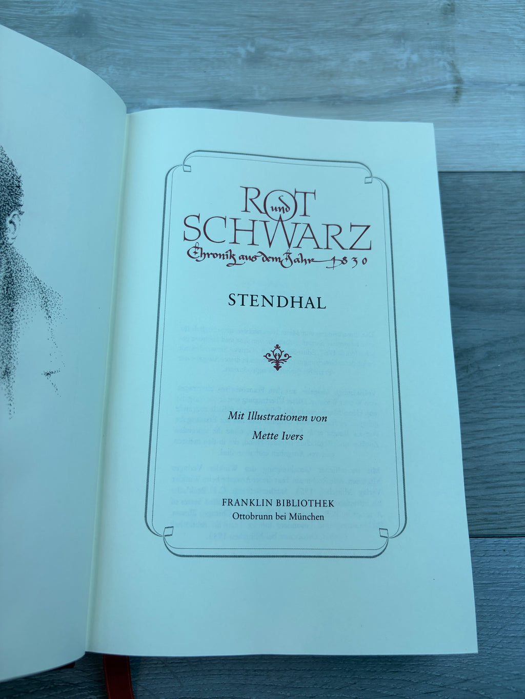Rot und Schwarz