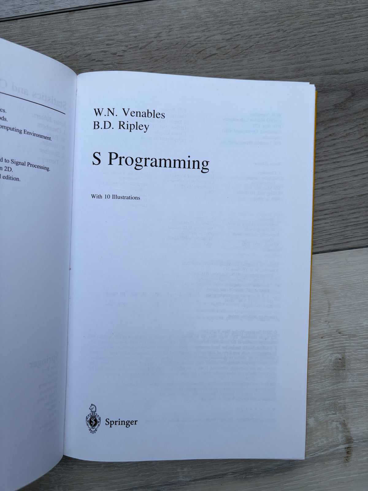 S Programming