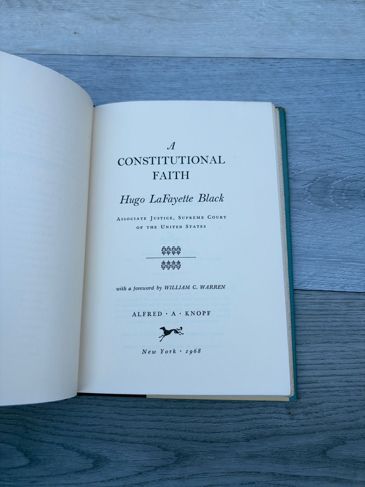 Constitutional Faith