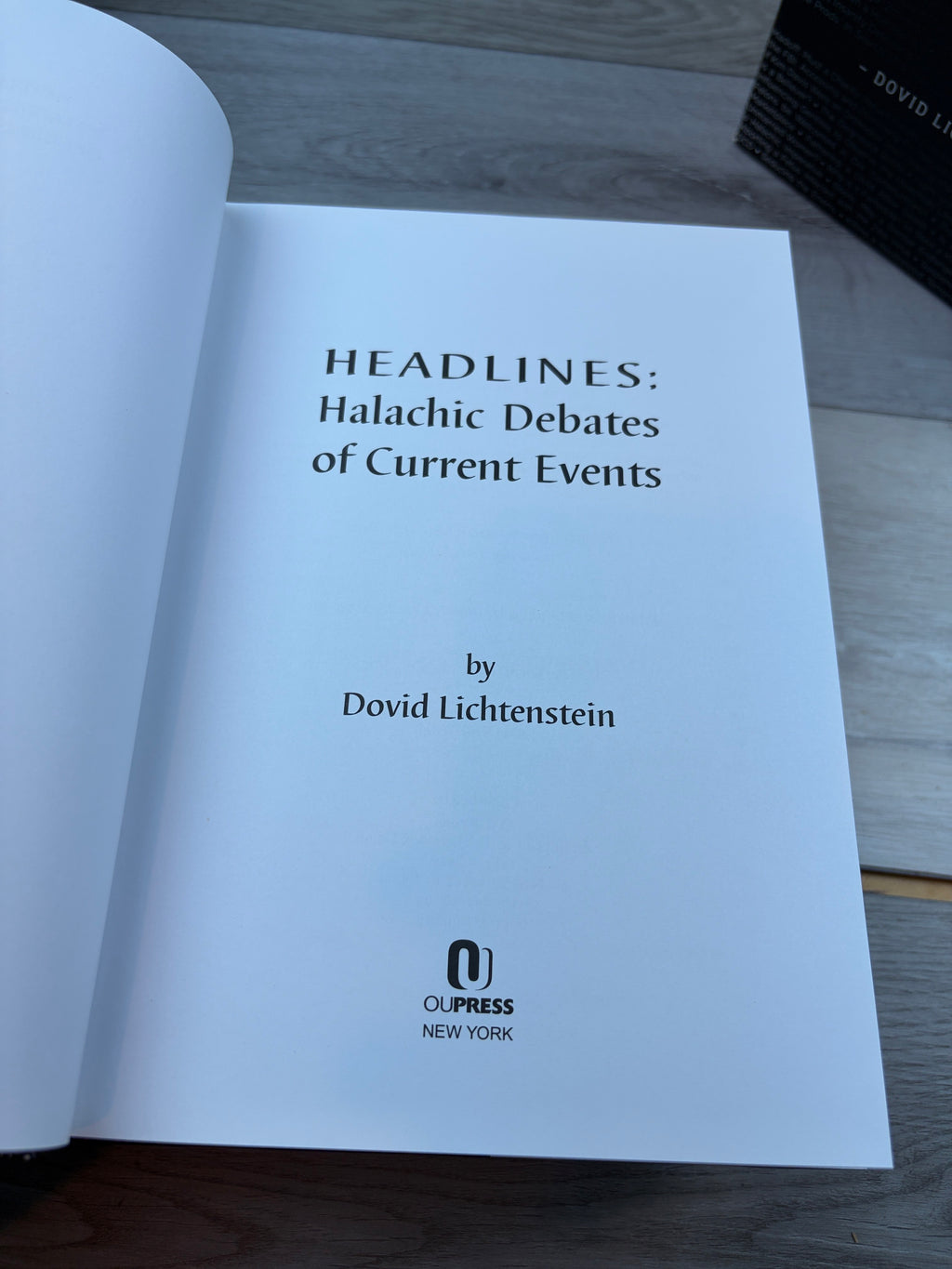 Headlines: Halachic Debates of Current Events