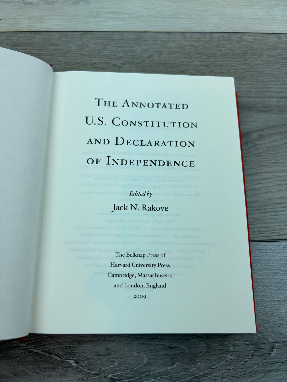 The Annotated U.S. Constitution and Declaration of Independence